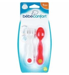 Bebe Confort – 2 Couverts d’apprentissage ergonomiques – Sport (9M +)