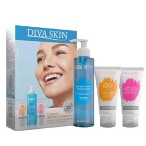 DIVA SKIN PACK CREME ANTI TACH 50ML + GEL NETTOYANT 200 ML+ ECRAN INVISIBLE 50 ML