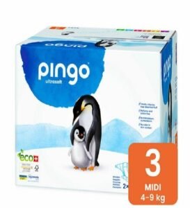 Pingo Midi Taille3 – 4-9KG –  2 Sachets de 44 Couches