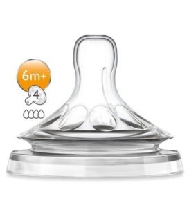 Avent – SCF654/27 – Tétine Natural 6 mois et + (Débit Rapide)