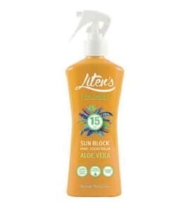 Liten's Lait Solaire Aloe Vera Spray SPF15 250ml