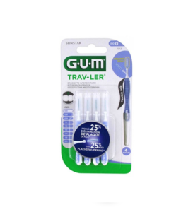 TRAV-LER BROSSETTES INTERDENTAIRES X 4 0.6MM GUM 1312