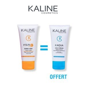 KALINE K-SUN – BONNE MINE ECRAN 50+50 ML = KAQUA CREME NUTRITIVE OFFERT