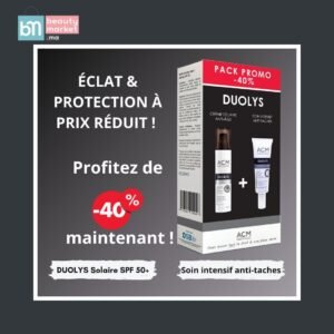 ACM Duolys Ecran solaire spf 50 + Soin intensif anti taches