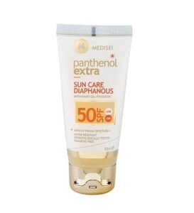 medisei panthenol extra protection solaire diaphane spf 50 gel invisible 50 ML