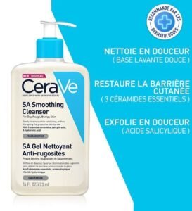 CERAVE SA GEL NETTOYANT ANTI RUGOSITES 473 ML