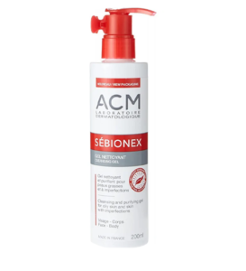 ACM SEBIONEX GEL NETTOYANT 200 ML