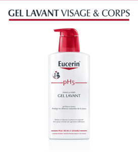 Eucerin – ph5 gel lavant – 400 ml