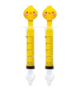 L2N Pharma Lot de 2 Seringues Bébé pour Lavage Nasal Poussin