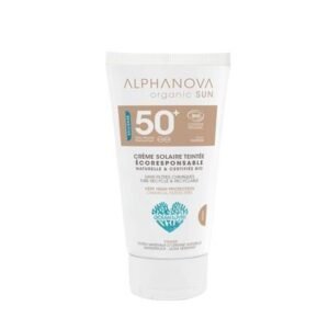 ALPHANOVA ORGANIC SUN SPF 50+ CREME SOLAIRE TEINTEE NUDE 50 G