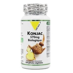 VIT'ALL + konjac 570mg biologique 100 capsules
