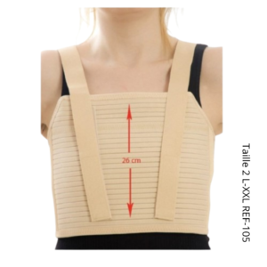 ANNAFIX Ceinture Thoracique Taille 2 L-XXL REF-105