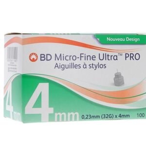 Bd micro-fine plus aiguille insuline 32G/4mm