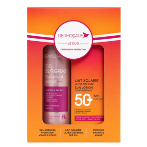 Dermocare Lait Solaire Spf50+ 150ml+Gel Surgras 200ml Pack