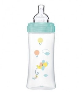 Dodie Biberon senstation+ Tétine plate 330ml +6m Air