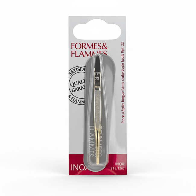 FF-Pince-a-Epiler-Acier-Forge-Bouts-Dores-Forme-Crabe-9cm-Ref21-1.png