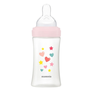 Mammia Biberon Physiologique Avec Tetine Plate 240ml