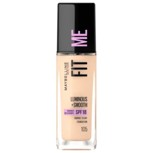 Maybelline Fit Me Fond De Teint Luminous +Smooth spf18 Nu 105 30ml