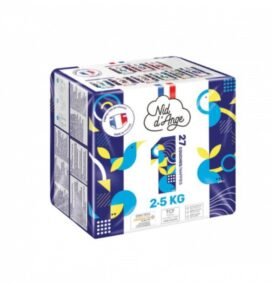 Nid d&rsquo;ange Couche Taille 1 2/5kg 27pieces