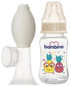 Bambino tire lait avec bib T002