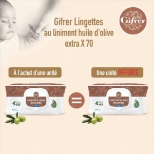 Gifrer Lingettes Bebe 70 Pieces