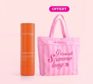 Soul Sisters Creme Solaire Eclaircissante SPF50+ 50ml = Sac offert