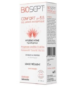 Biosept 5.5 Gel Nettoyant Traitant 120Ml