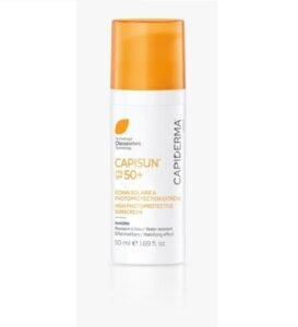 Capiderma – Capisun Crème solaire invisible SPF50+ – 50 ml