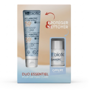 D-biotic »Eclabiotic Solaire Invisible+Gel Eclaircissant ECH » Duo Pack
