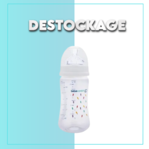 Bebe Confort – Biberon Maternity en verre 270 ml – Indians Blanc (0-12M +) DESTOCKAGE