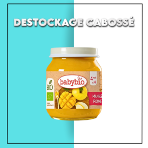 Babybio Petit Pot Mangue Pomme 130g – DESTOCKAGE CABOSSE