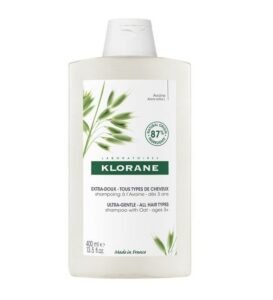 Klorane Shampoing Extra-Doux au Lait d&rsquo;Avoine – 400 ml