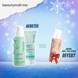 Placentor Serum Correcteur 30ml + Serum Correcteur 30ml = Serum Anti Pollution Offert